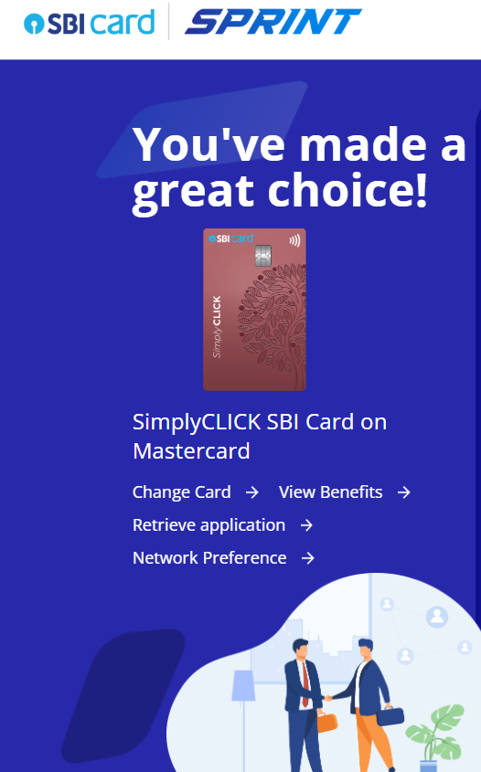 SBI Simply Click Credit Card Apply