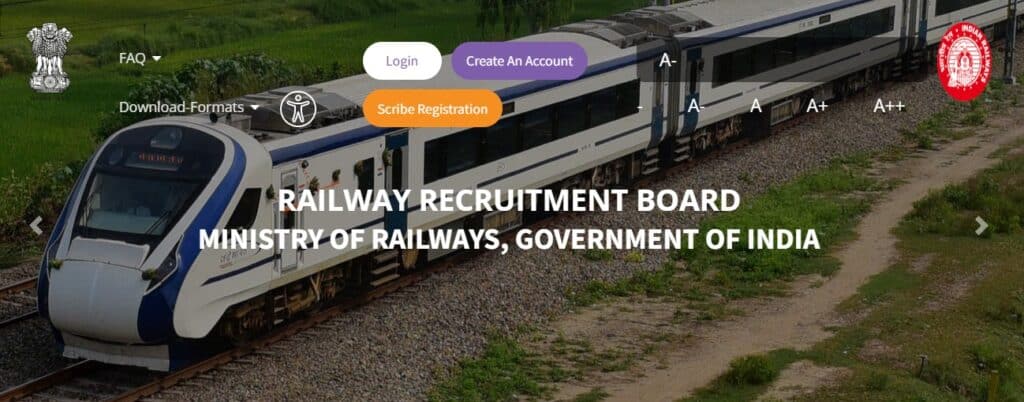 RRB Recruitment Notification Vacancy
